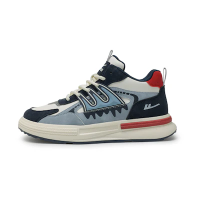 Warrior Low 'White Blue Dark Blue'