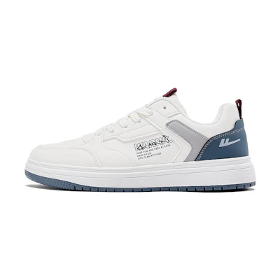 Warrior Low 'White Blue Patchwork'