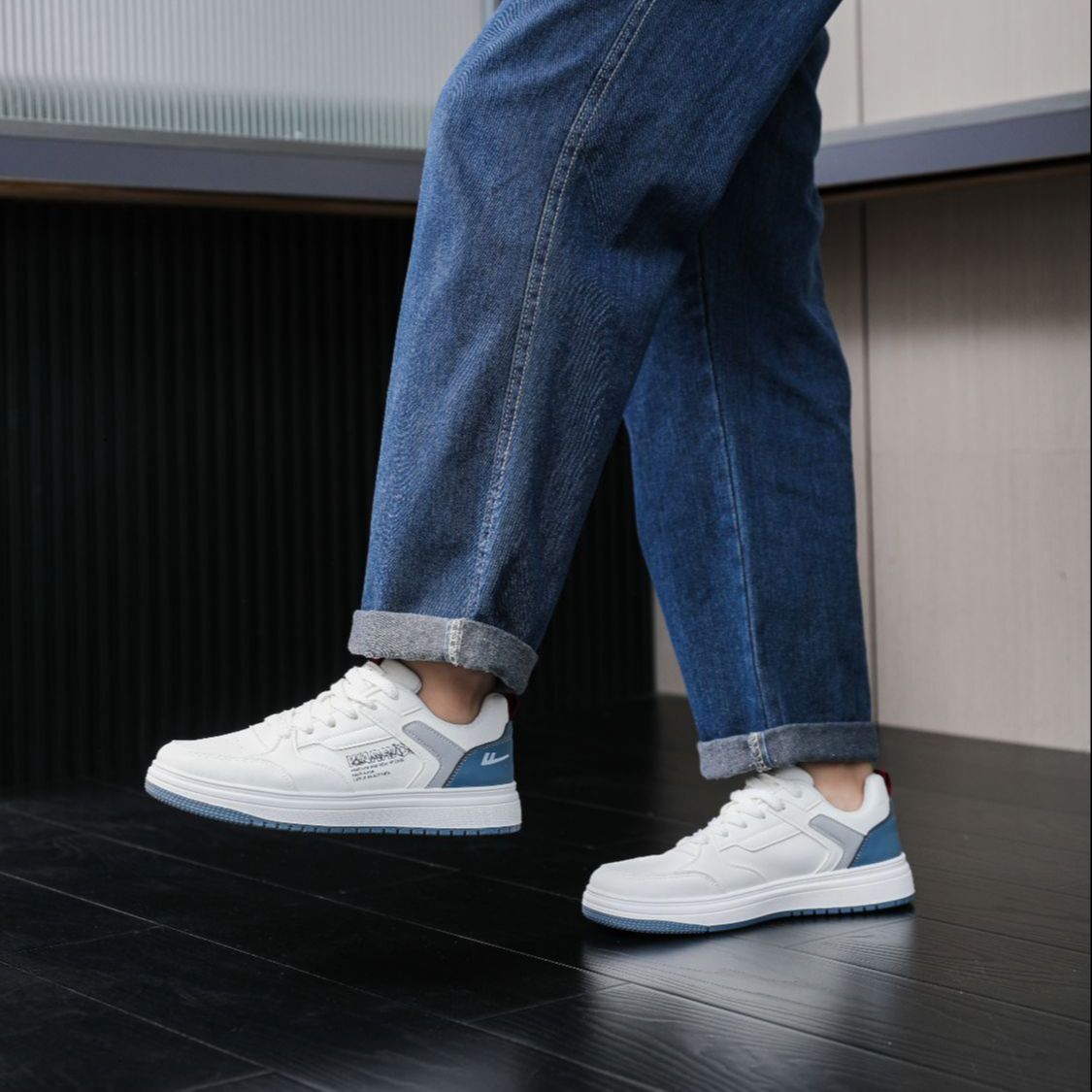 Purchase Warrior Rendah 'Putih Biru Patchwork' WBN(JS)-113801