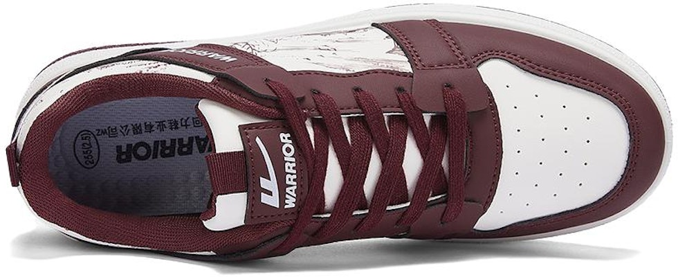 Warrior Low 'White Burgundy' WXP(WZ)-107705-1 Lookbook Warrior Low 'White Burgundy' WXP(WZ)-107705-1