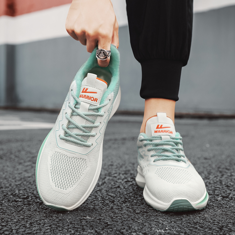 Sizing Warrior Low 'Putih Teal Hijau' WXY(S)-2316CM01