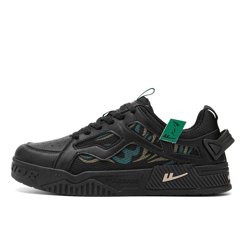 Warrior Low Top 'Black Green' WXY(S)-2550N02