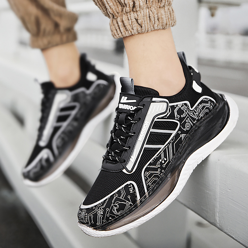 Warrior Low Top 'Black Grey' 圖 11