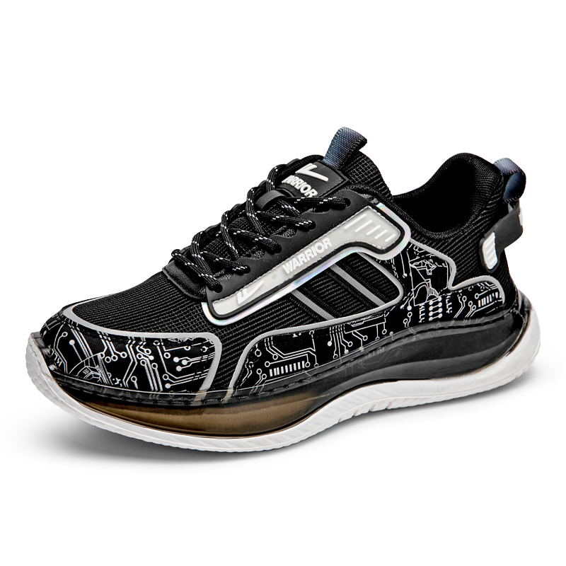 Warrior Low Top 'Black Grey' 圖 3