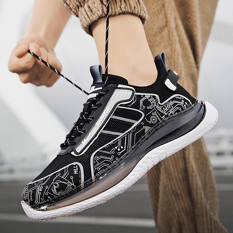 Warrior Low Top 'Black Grey' 圖 9