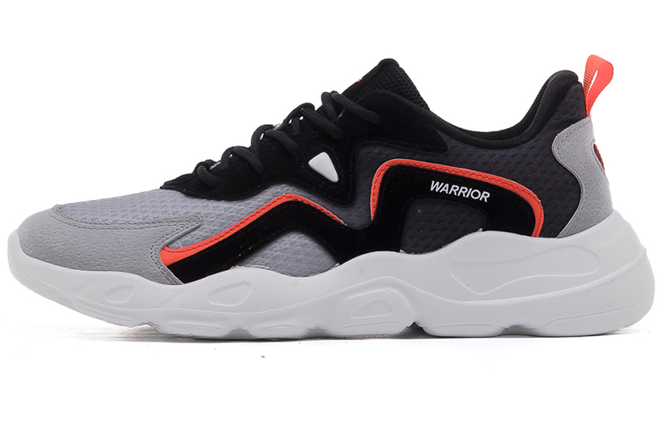 Warrior Low Top 'Black Orange'