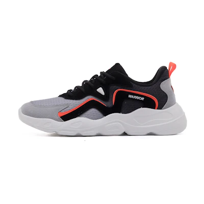 Warrior Low Top 'Black Orange'