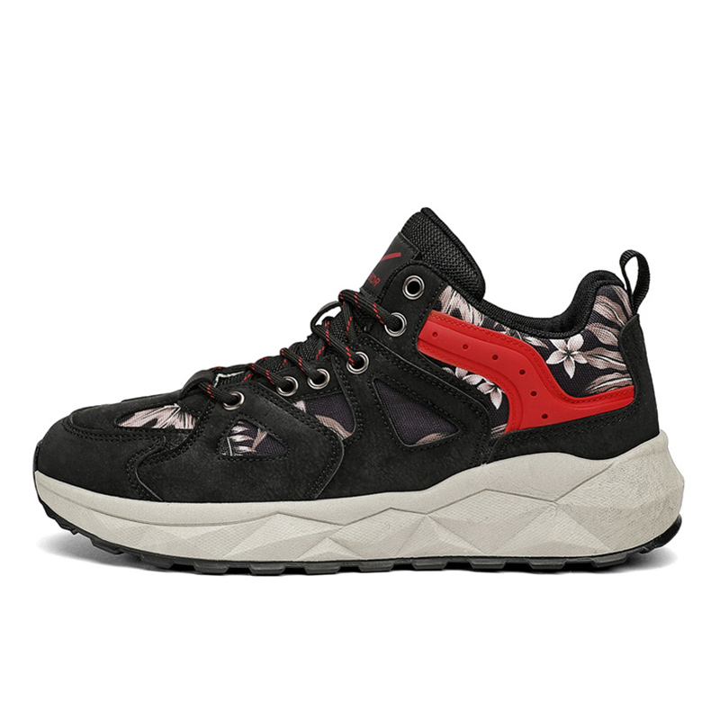 Warrior Low Top 'Black Red' WXY(S)-3401N04