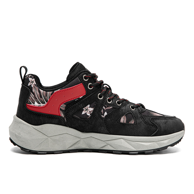 Order Warrior Low Top ''Nero Rosso'' WXY(S)-3401N04