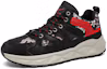 Lookbook Warrior Low Top ''Nero Rosso'' WXY(S)-3401N04