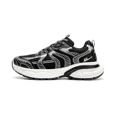 Warrior Low Top 'Black Silver'