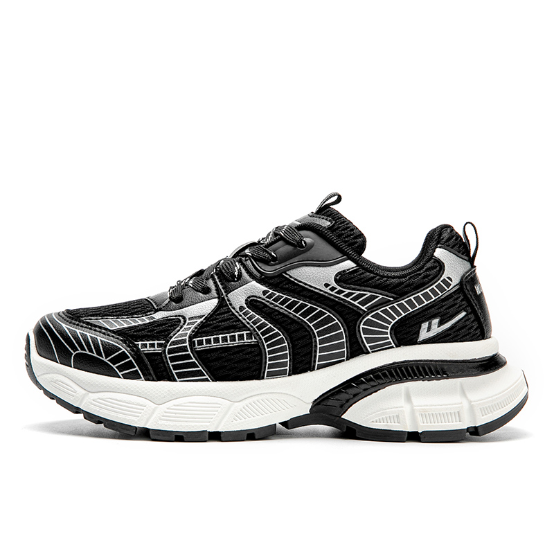 Warrior Low Top 'Black Silver' WXY-F185C04