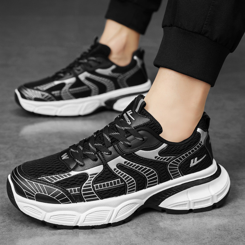 Warrior Low Top 'Black Silver' 圖 11