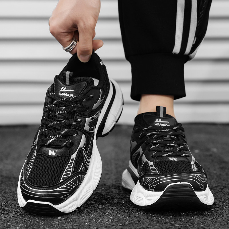 Warrior Low Top 'Black Silver' 圖 8