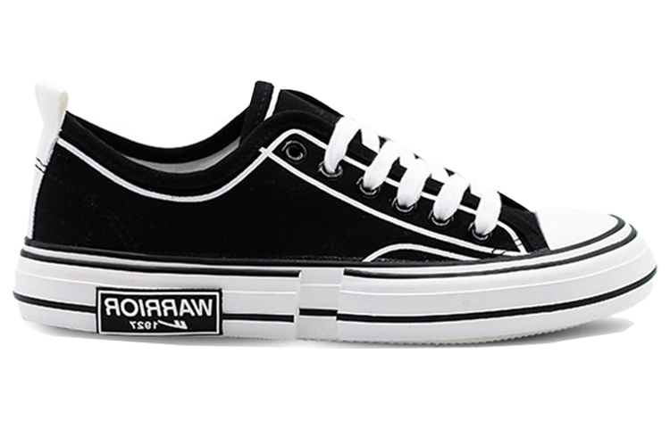 Warrior Low Top 'Black White Colorblock' 圖 2