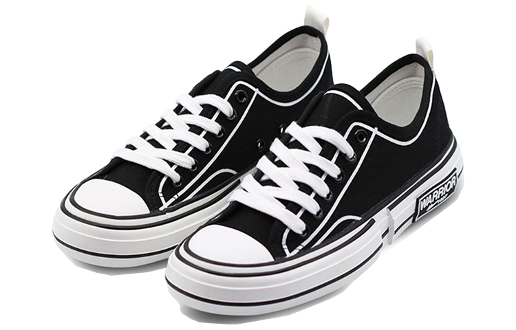 Warrior Low Top 'Black White Colorblock' 圖 3