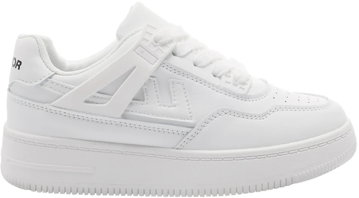 Warrior Low Top 'Blanco Transpirable y Versátil' WXY-C010C01 Order Warrior Low Top 'Blanco Transpirable y Versátil' WXY-C010C01