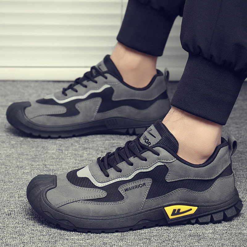 Details for ウォリアー ローカット グレー/ブラック WXP(WZ)-104403