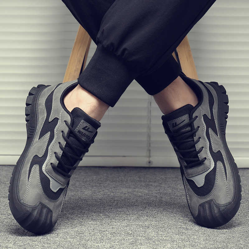 Cheap ウォリアー ローカット グレー/ブラック WXP(WZ)-104403