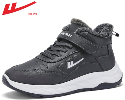 Warrior Low Top 'Grey Waterproof Thick Sole Warm' WBN(JS)-107202 Details for Warrior Low Top 'Grey Waterproof Thick Sole Warm' WBN(JS)-107202