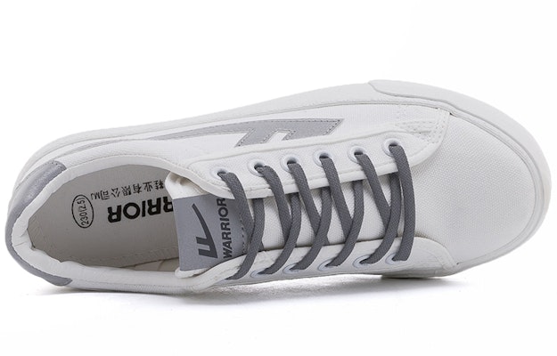 Warrior Low Top 'Versatile White Grey' WXY-B092MJ01 Lookbook Warrior Low Top 'Versatile White Grey' WXY-B092MJ01