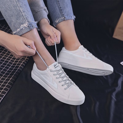 워리어 로우탑 '화이트 그레이' (Warrior Lowtop 'White Grey') WXY-B092MJ01 1