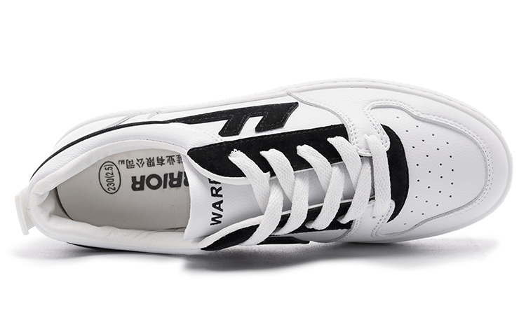 Warrior Low Top 'White Black' 圖 3