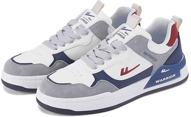 Warrior Low Top 'Putih Biru Kelabu' WBN(JS)-100601 Shop Warrior Low Top 'Putih Biru Kelabu' WBN(JS)-100601