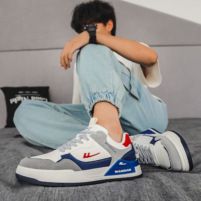 Warrior Low Top 'Putih Biru Kelabu' WBN(JS)-100601 Details for Warrior Low Top 'Putih Biru Kelabu' WBN(JS)-100601