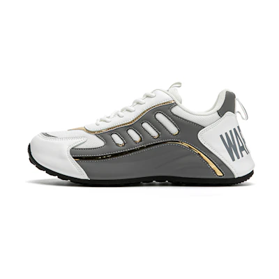 Warrior Low Top 'White Grey'