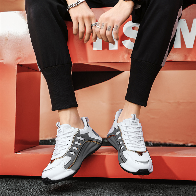 Warrior Low Top 'White Grey' 圖 7