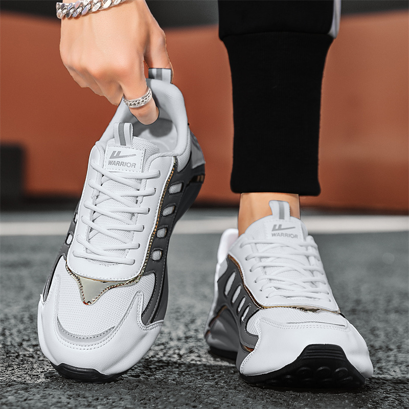 Warrior Low Top 'White Grey' 圖 10