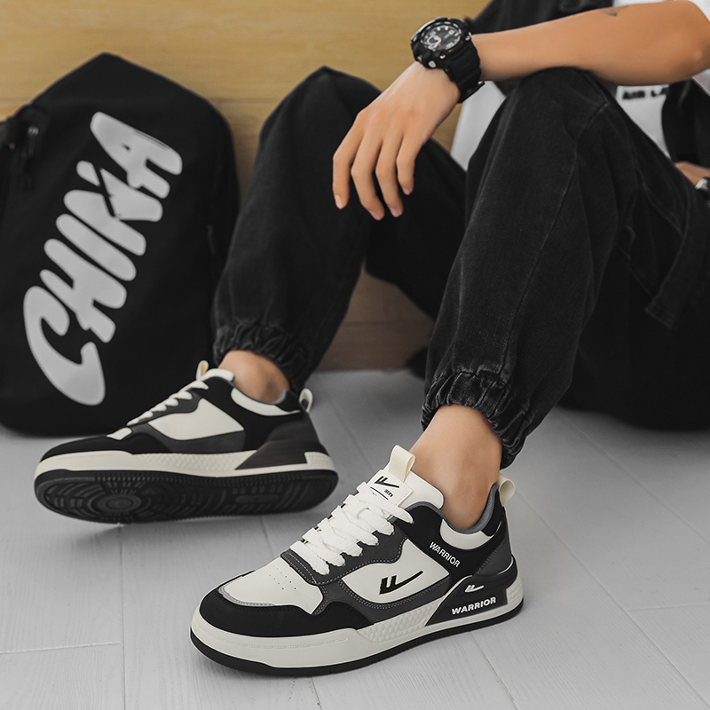 Warrior Low Top 'White Grey Black' 圖 6