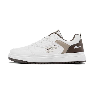 Warrior Low Top 'White Khaki Patchwork'