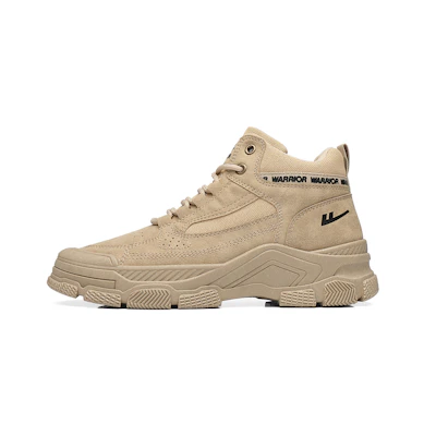 Warrior Marten Boot 'Khaki Leather Patchwork'