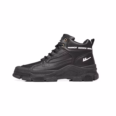 Warrior Martin Boot 'Black Leather'