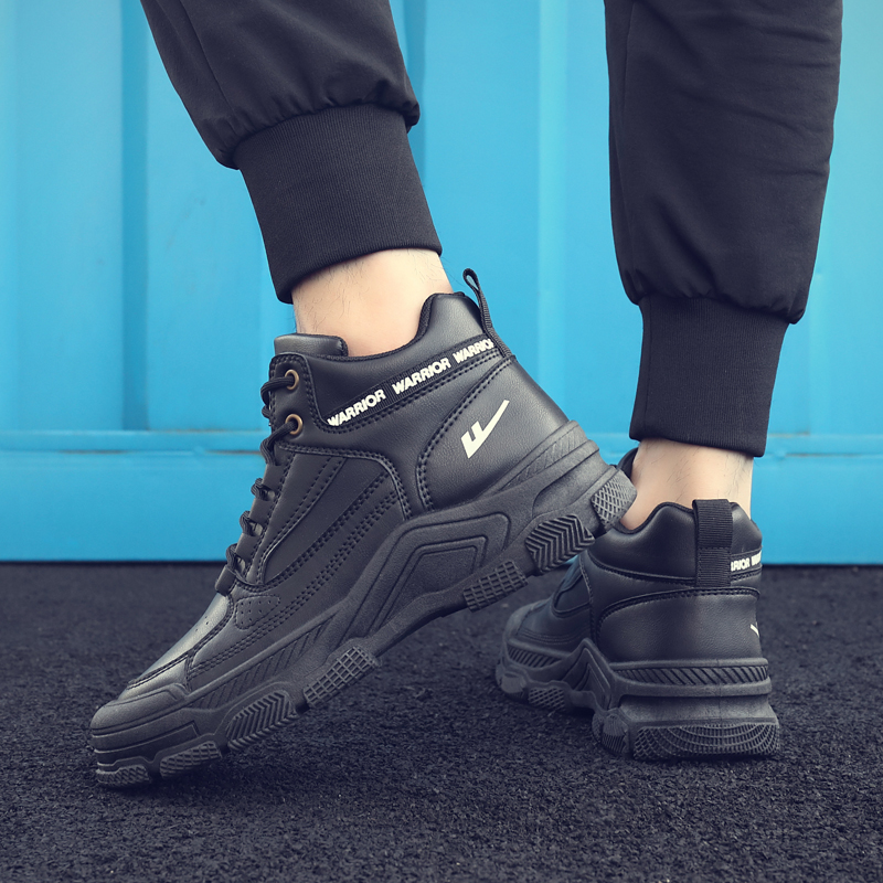 Sizing Warrior Martin Boot 'Black Leather' WXY(S)-1678N03