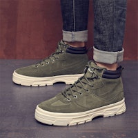 Warrior马丁靴“深绿色工装” WXY-E015T04 3