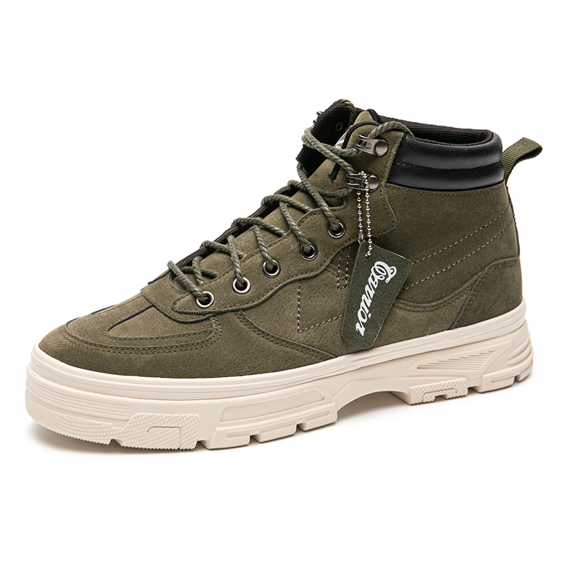 Lookbook Warrior马丁靴“深绿色工装” WXY-E015T04