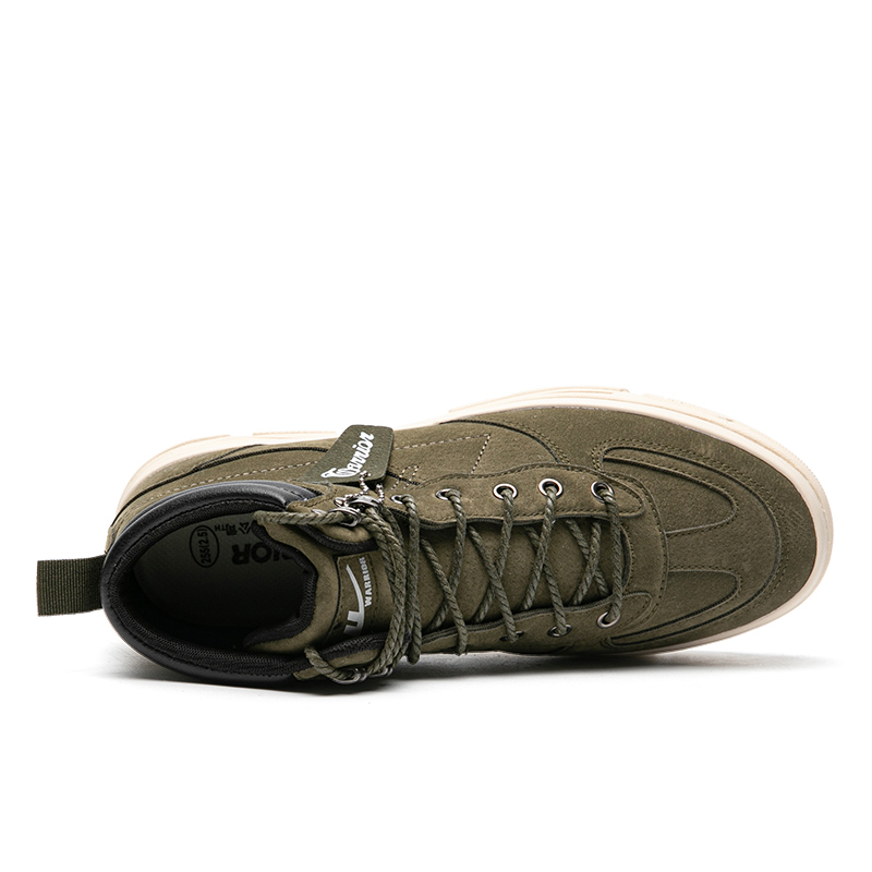 Shop Warrior马丁靴“深绿色工装” WXY-E015T04