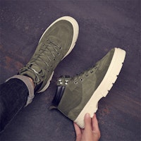 Warrior马丁靴“深绿色工装” WXY-E015T04 1