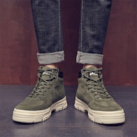 Warrior马丁靴“深绿色工装” WXY-E015T04 2