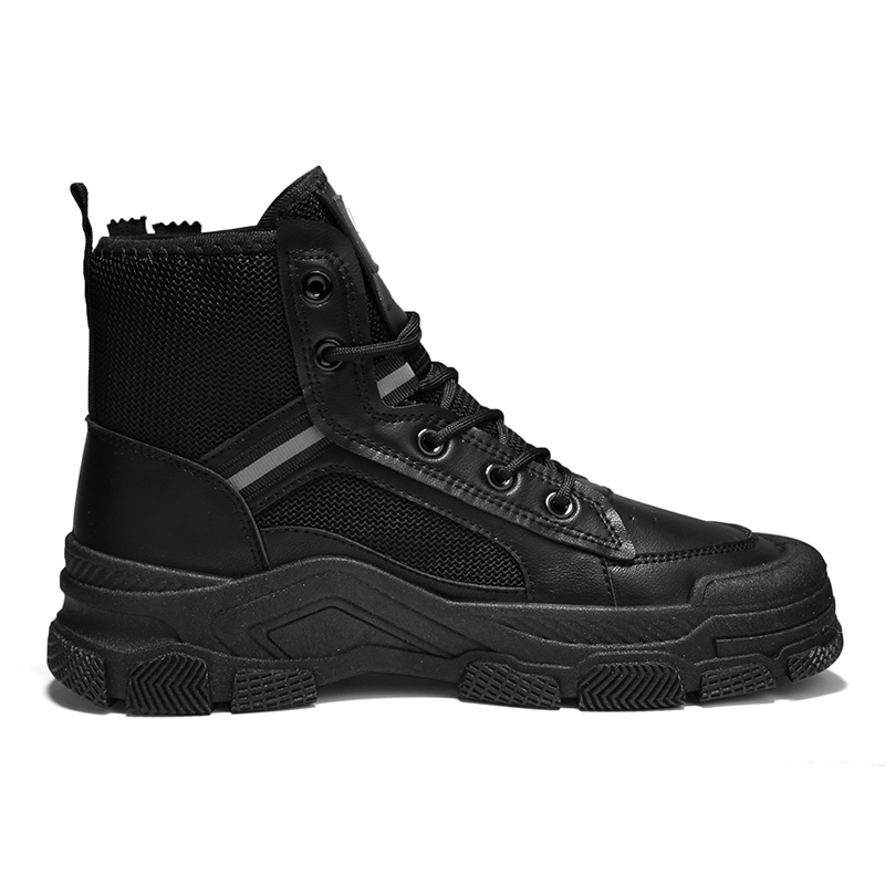Warrior Martin Boot 'Fashion CMFT All-Match Black' 圖 2
