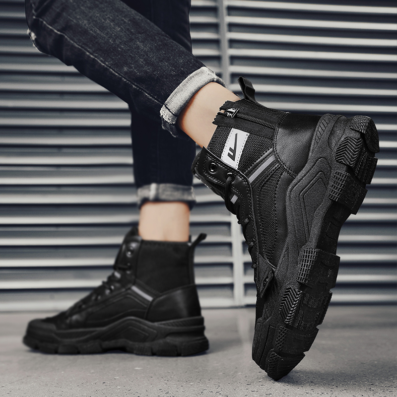 Warrior Martin Boot 'Fashion CMFT All-Match Black' 圖 4