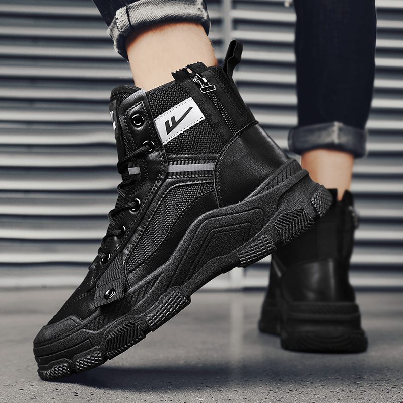 Warrior Martin Boot 'Fashion CMFT All-Match Black' 圖 5