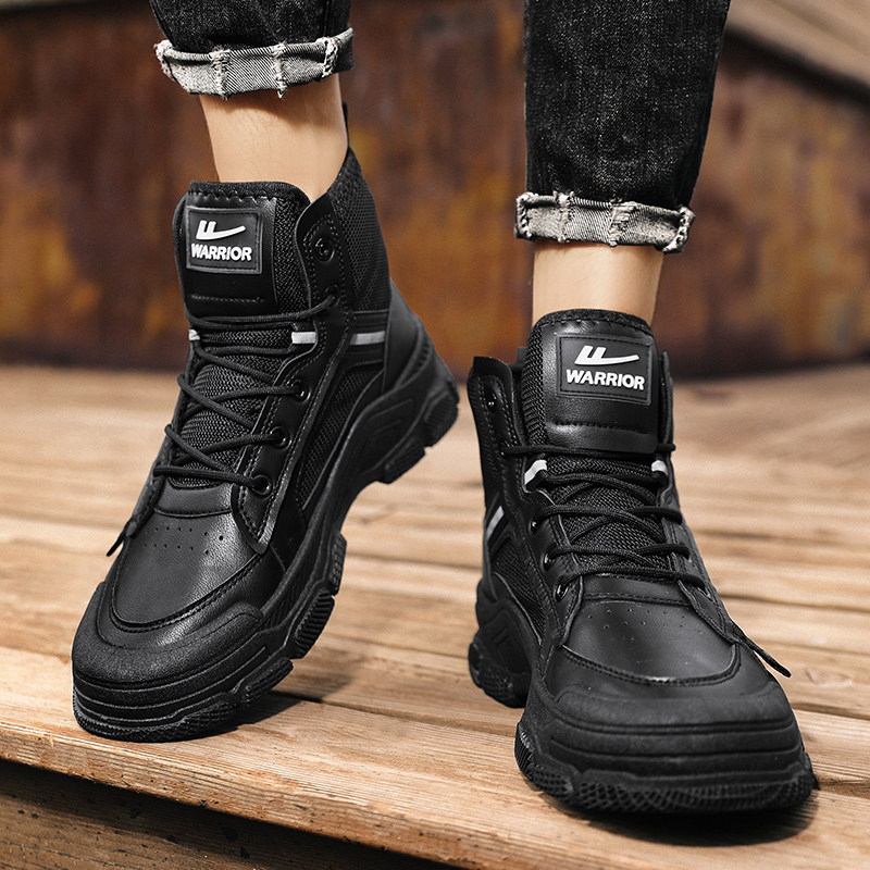 Warrior Martin Boot 'Fashion CMFT All-Match Black' 圖 8