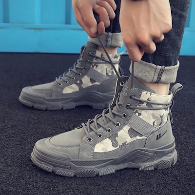 Warrior Martin Boot 'Grey' WXY(S)-1796N02 5
