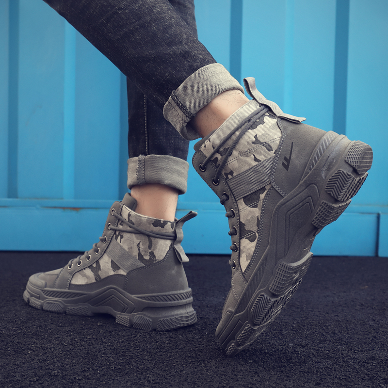 Sizing Boot Warrior Martin 'Abu-abu' WXY(S)-1796N02