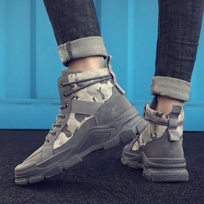 Warrior Martin Boot 'Grey' WXY(S)-1796N02 1