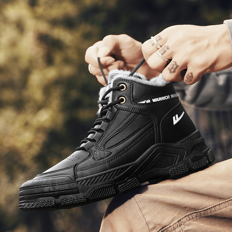 Purchase Boots Warrior Martin 'Kulit Sintetis Patchwork' WBX-281N02